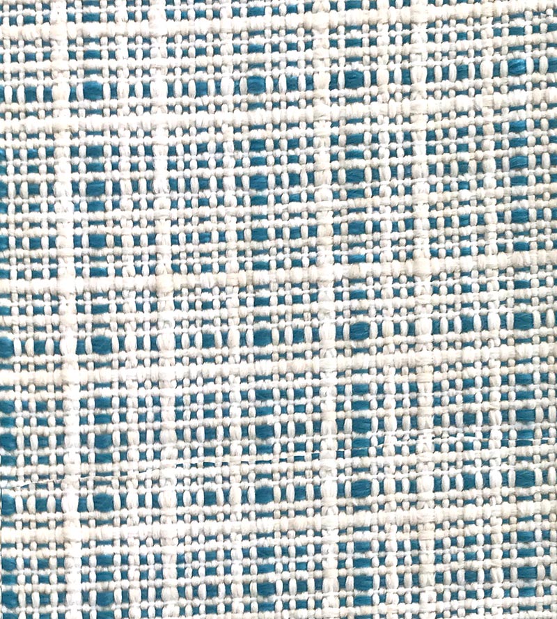 Old World Weavers Madagascar Texture Fr Aqua Fabric Sample F380360006