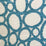 Old World Weavers Madagascar Ovals Fr Aqua Fabric Sample F380380006