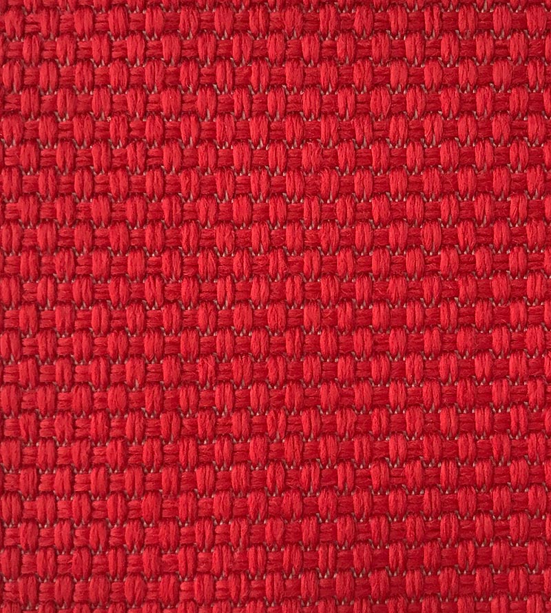 Old World Weavers Madagascar Solid Fr Cardinal Fabric Sample F310800014