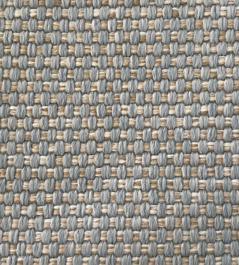 Old World Weavers Madagascar Solid Fr Steel Blue Fabric Sample F310800016