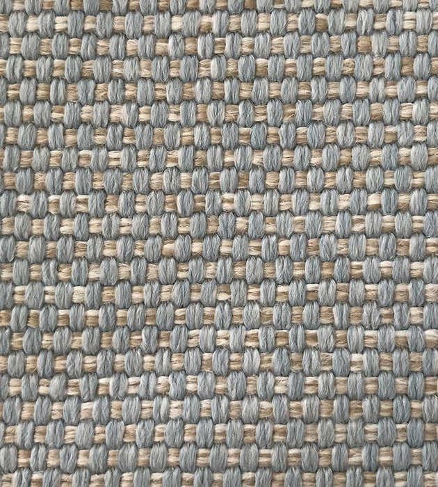 Old World Weavers Madagascar Solid Fr Steel Blue Fabric Sample F310800016