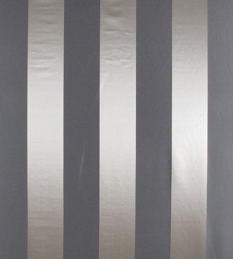 Old World Weavers Galleria Colonna Rigato Grey Fabric F3RIGA3613