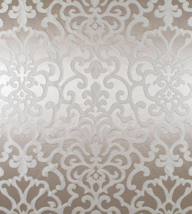 Old World Weavers Galleria Colonna Damasco Sand Fabric Sample F3DAMA3615