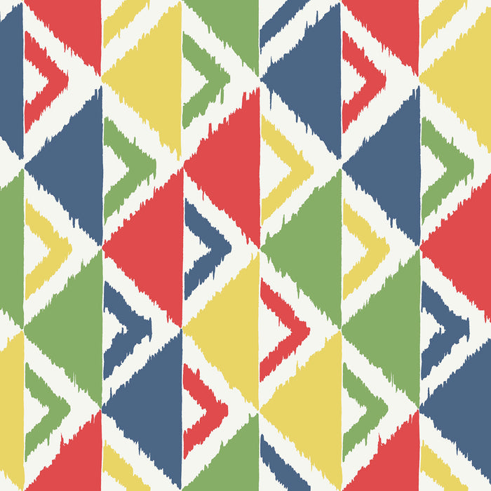 Seabrook Designs Dino Peak Multicolored Wallpaper Sample FA40201