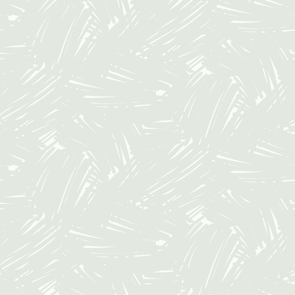 Seabrook Designs Turf Brushstroke Light Gray And White Wallpaper FA40501