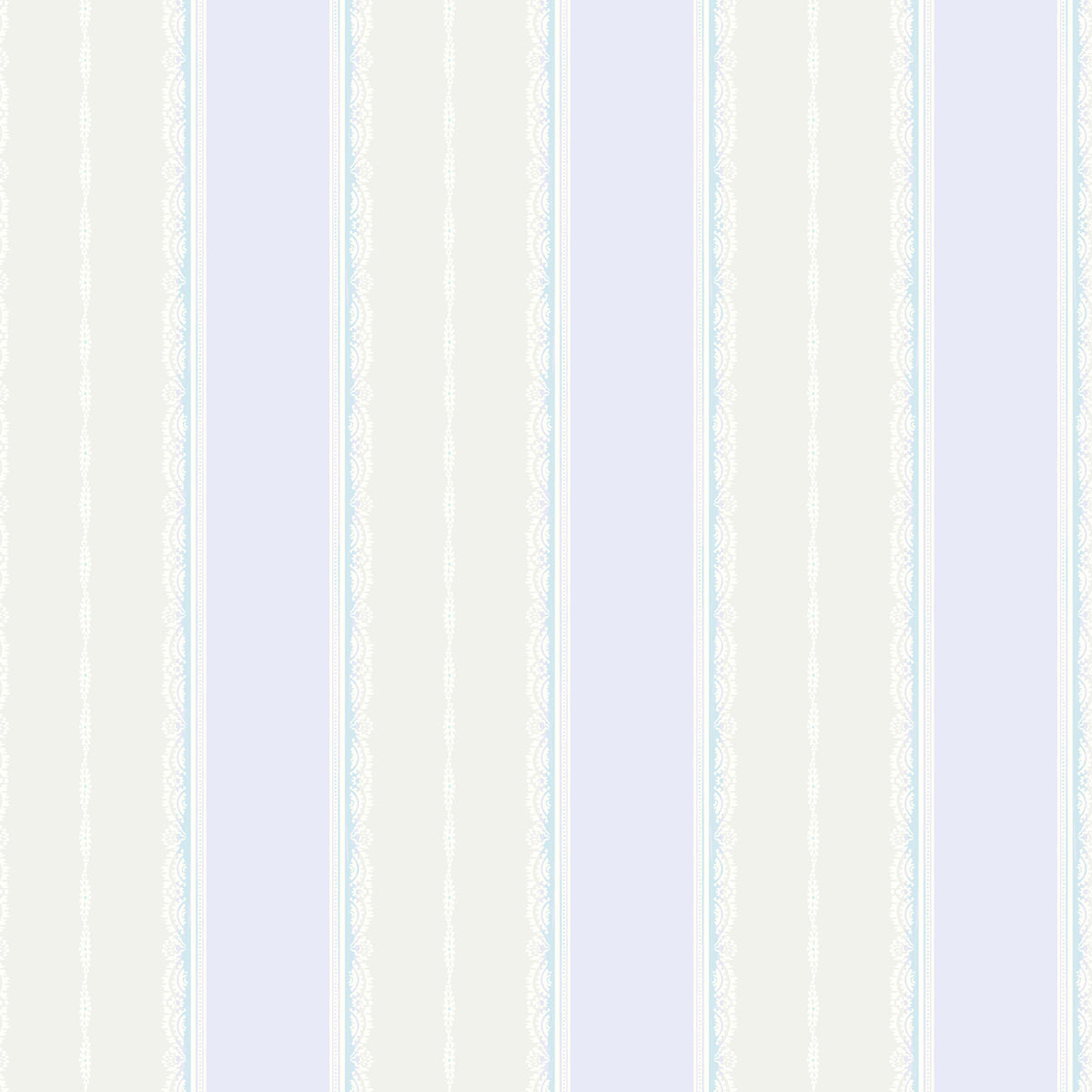 Seabrook Designs Glitter Frills Stripe Lilac And Gray Wallpaper FA41009