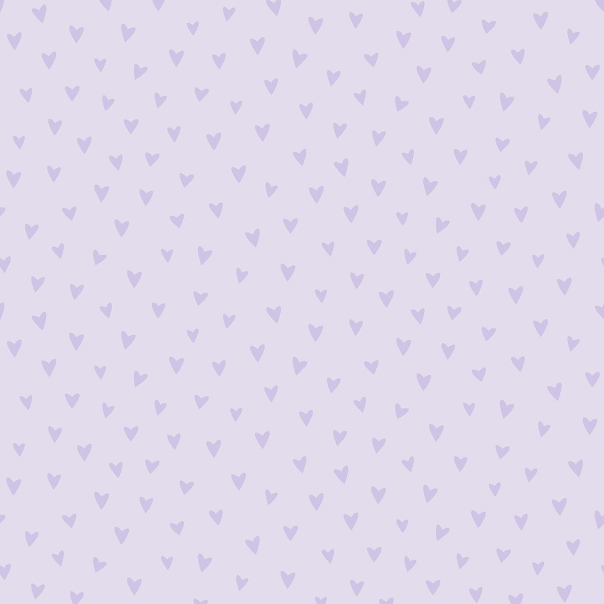 Seabrook Designs Sparkle Heart Lilac Glitter Wallpaper FA41709