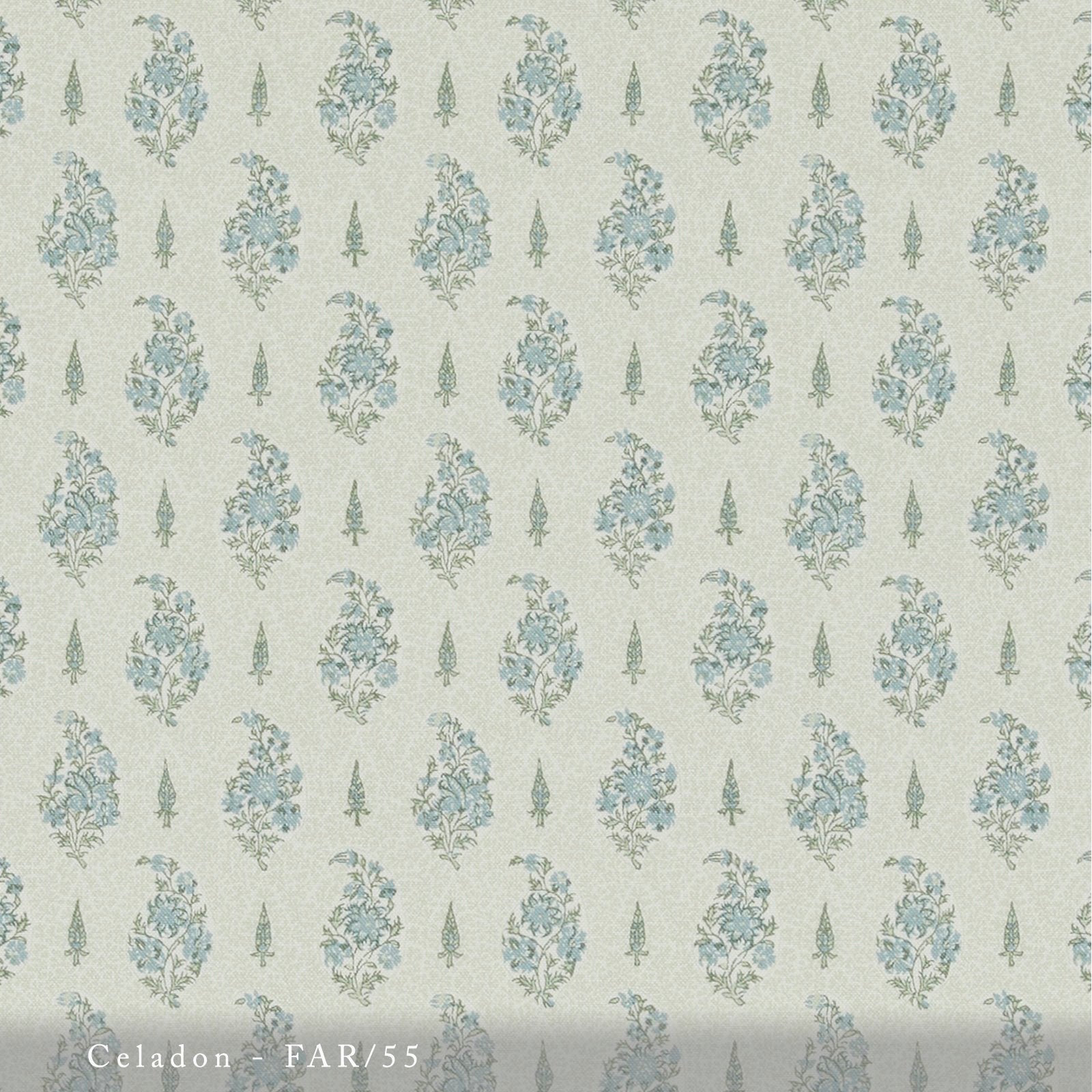 Lisa Fine Fariba Celadon Fabric Sample FAR-55