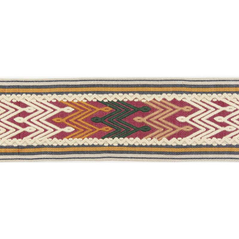 Mulberry Home Munro Green Trim Sample FC1003.S101.0