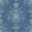 Seabrook Designs Colette Cameo French Blue Wallpaper Sample FC60312