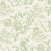 Seabrook Designs Colette Chinoiserie Herb Wallpaper FC61804