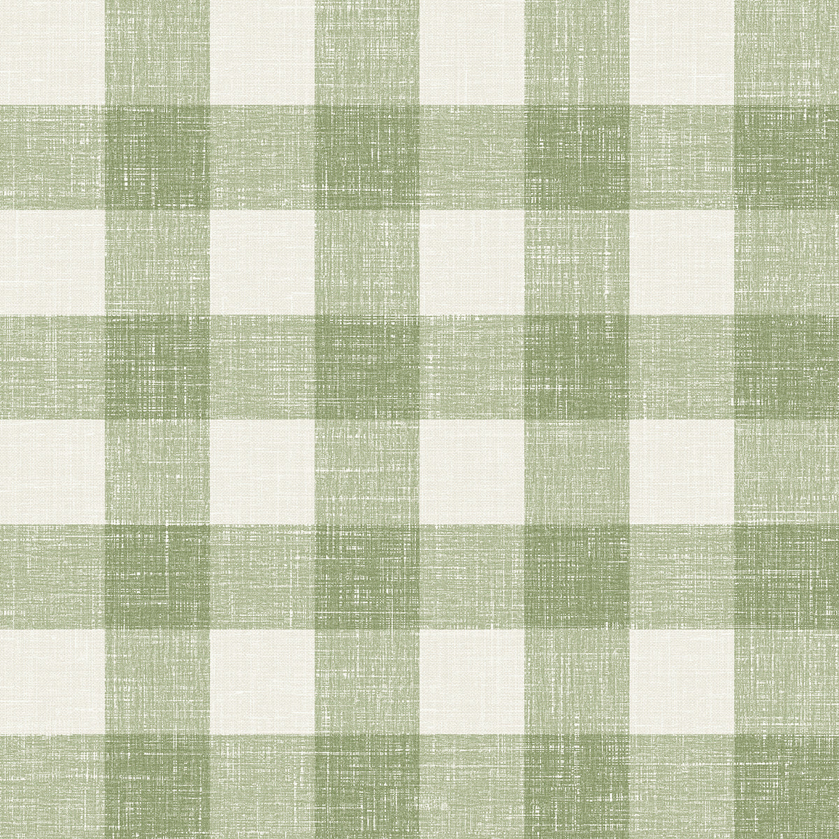Seabrook Designs Bebe Gingham Herb Wallpaper Sample FC62304