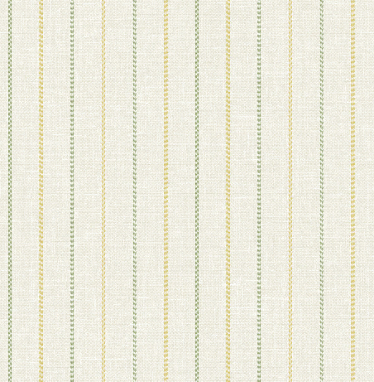 Seabrook Designs Andree Stripe Dandelion & Pomme Wallpaper FC62504
