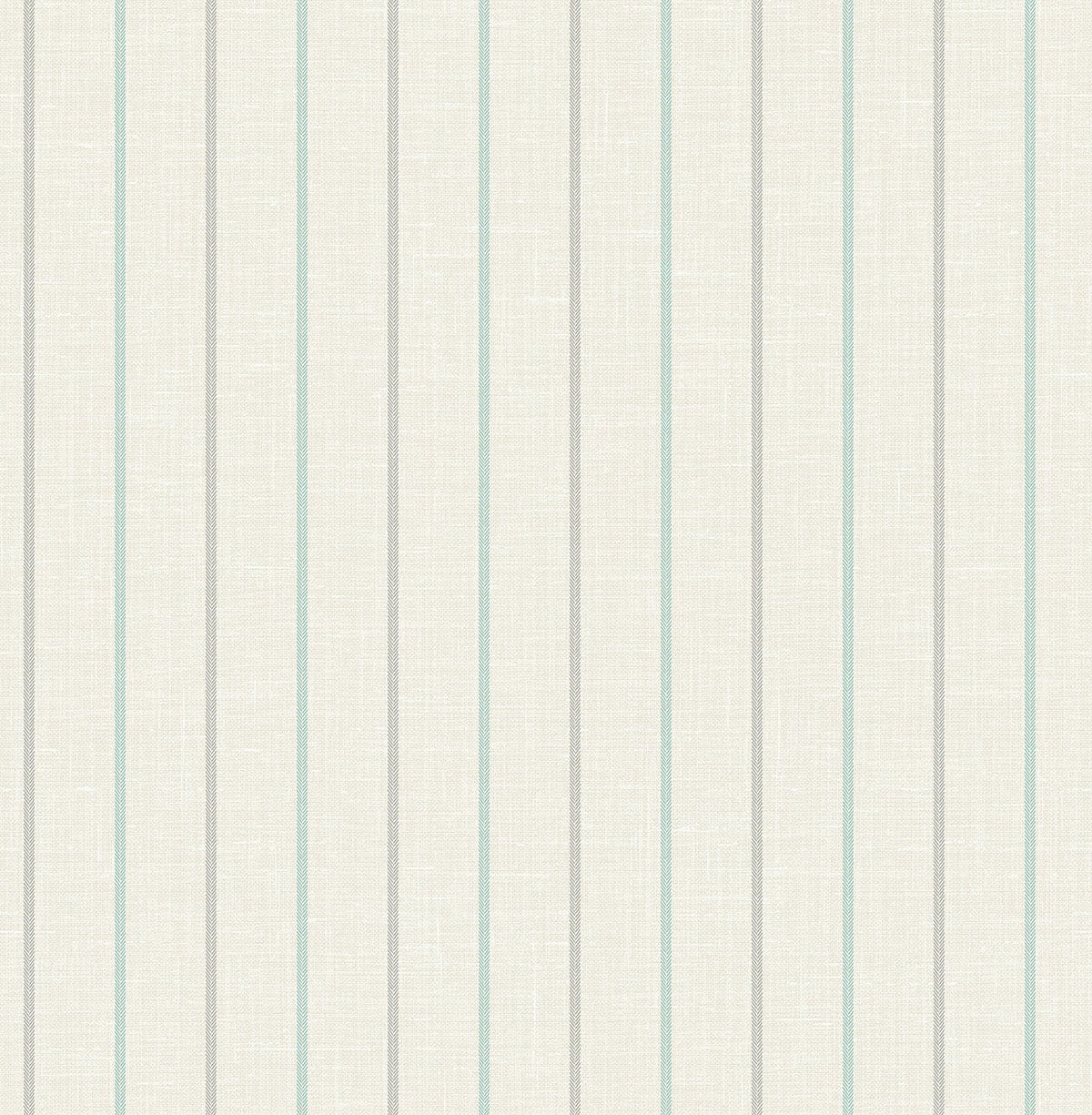 Seabrook Designs Andree Stripe Summer Sky & French Blue Wallpaper FC62508