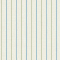 Seabrook Designs Andree Stripe French Blue & Pomme Wallpaper FC62512