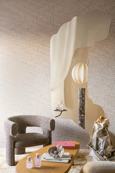 Pierre Frey Lucie Neige Wallpaper FP029001