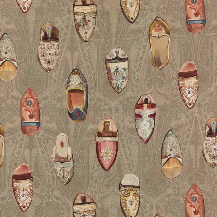 Mulberry Home Babouches Antique Fabric Sample FD2003.J52.0