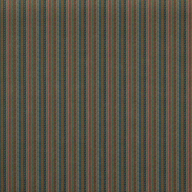 Mulberry Home Wilde Stripe Teal Fabric Sample FD2007.R11.0