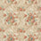 Mulberry Home Floral Rococo Red/Green Fabric Sample FD2011.V117.0