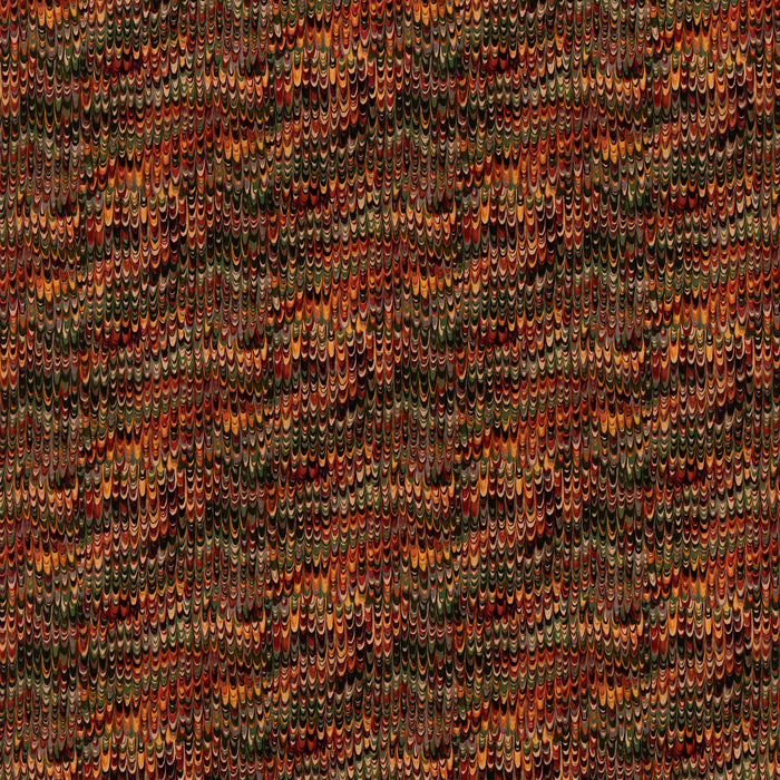 Mulberry Home End Paper Velvet Red/Green Fabric Sample FD2022.V90.0