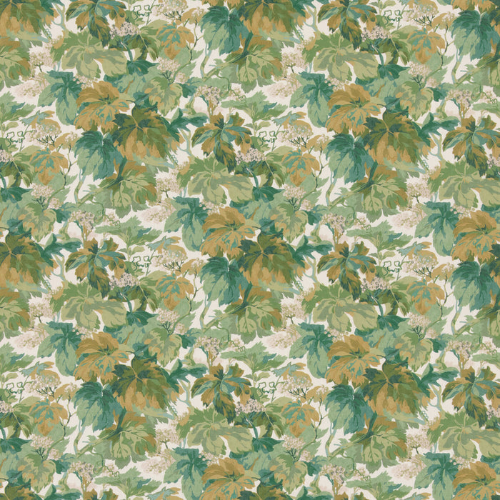 Mulberry Home Country Walk Emerald Fabric Sample FD2025.S16.0