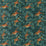Mulberry Home Forest Ducks Velvet Teal Fabric FD2027.R11.0