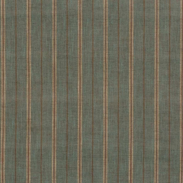 Mulberry Home Haddon Stripe Aqua Fabric Sample FD745.R104.0