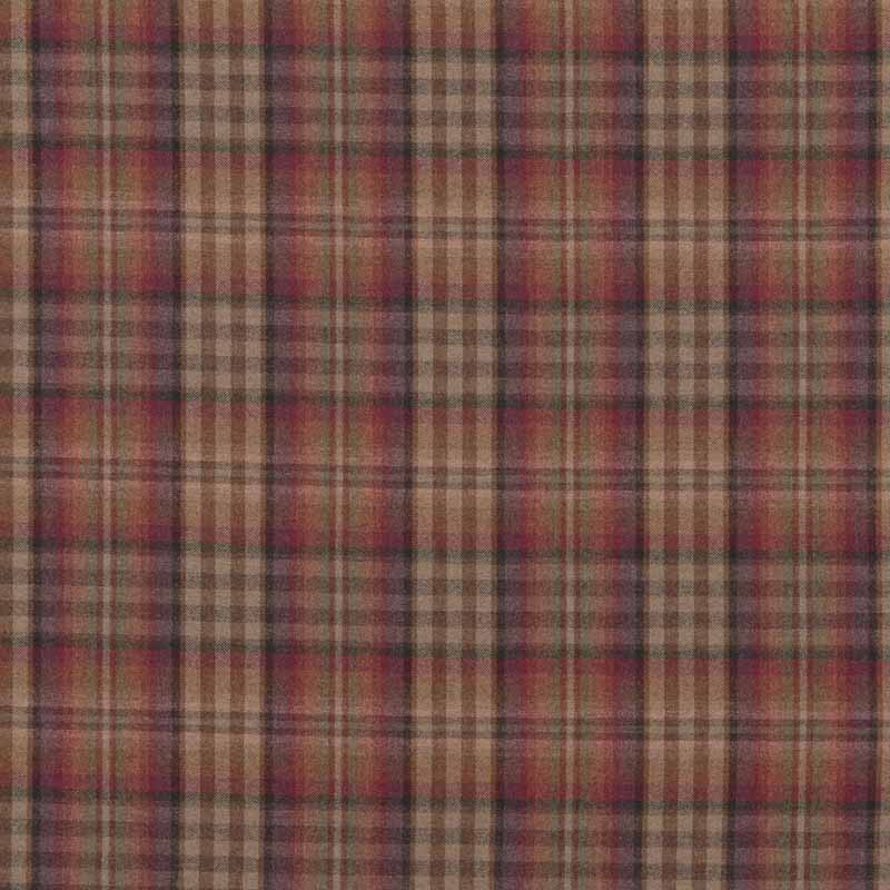 Mulberry Home Nevis Russet/Mauve Fabric Sample FD748.V162.0