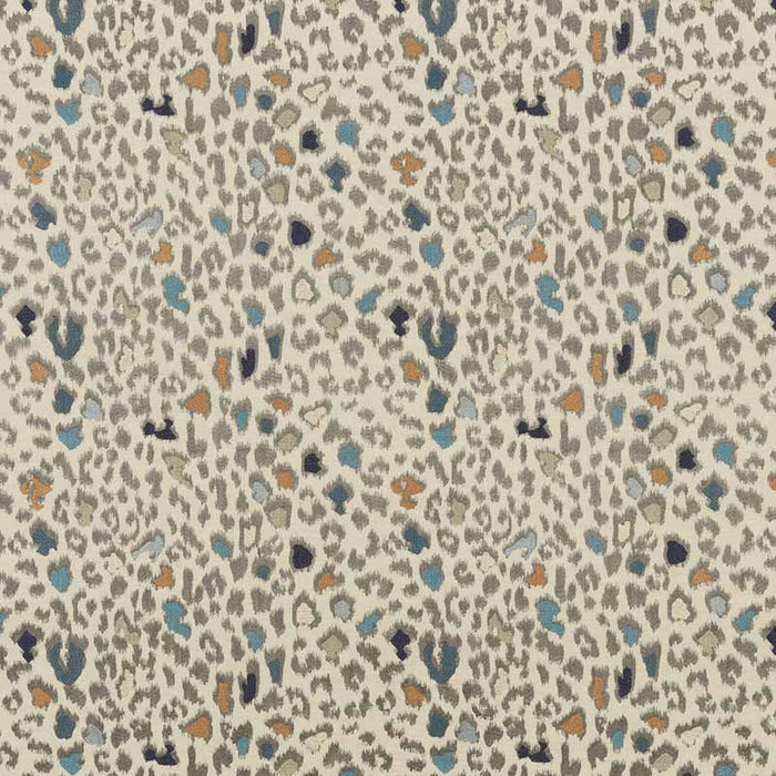 Mulberry Home Animal Magic Teal Fabric Sample FD764.R11.0