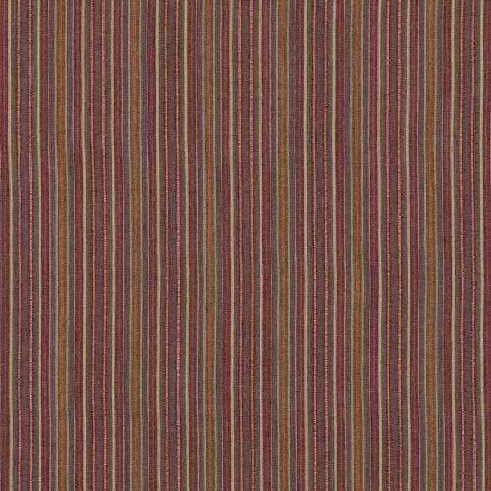 Mulberry Home Falconer Stripe Plum Fabric Sample FD789.H113.0