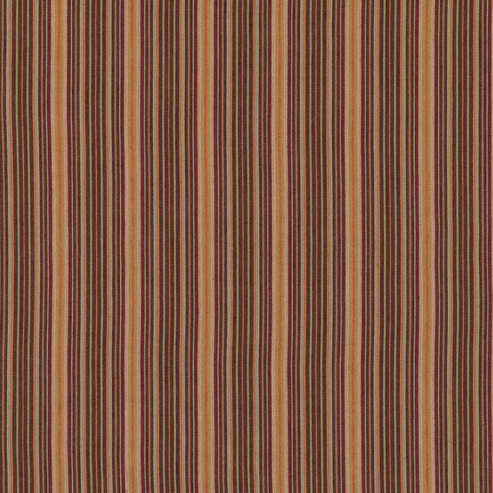 Mulberry Home Falconer Stripe Spice Fabric Sample FD789.T30.0