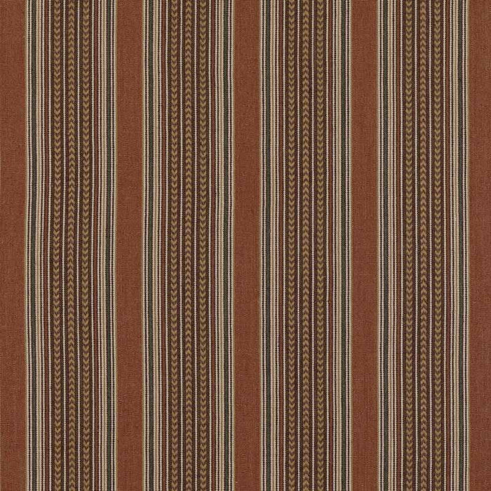 Mulberry Home Berber Stripe Spice Fabric Sample FD792.T30.0
