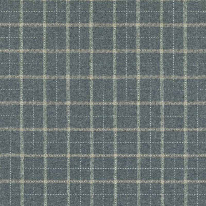 Mulberry Home Bowmont Blue Fabric Sample FD806.H101.0