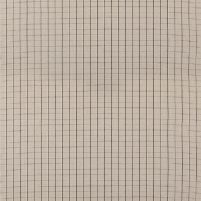 Mulberry Home Compass Check Stone Fabric Sample FD816.K102.0