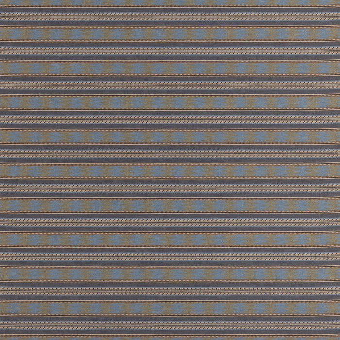 Mulberry Home Inveraray Charcoal/Blue Fabric FD837.A44.0