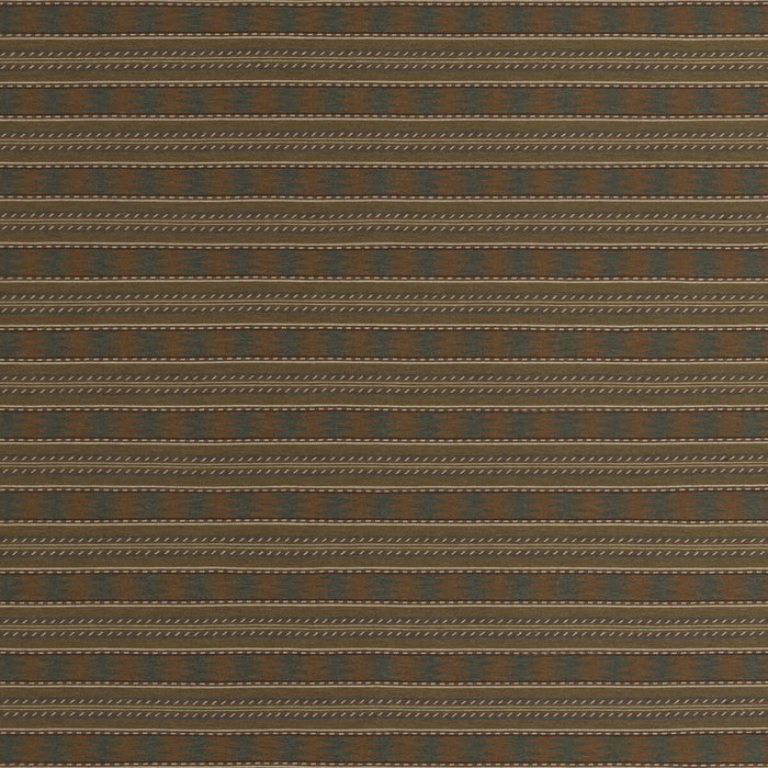 Mulberry Home Inveraray Russet/Green Fabric FD837.V173.0