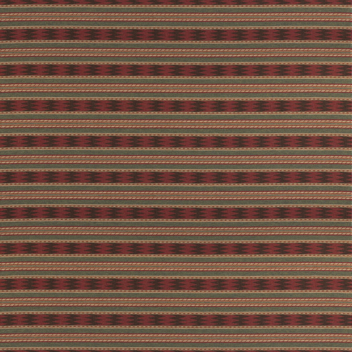 Mulberry Home Inveraray Red/Green Fabric Sample FD837.V90.0