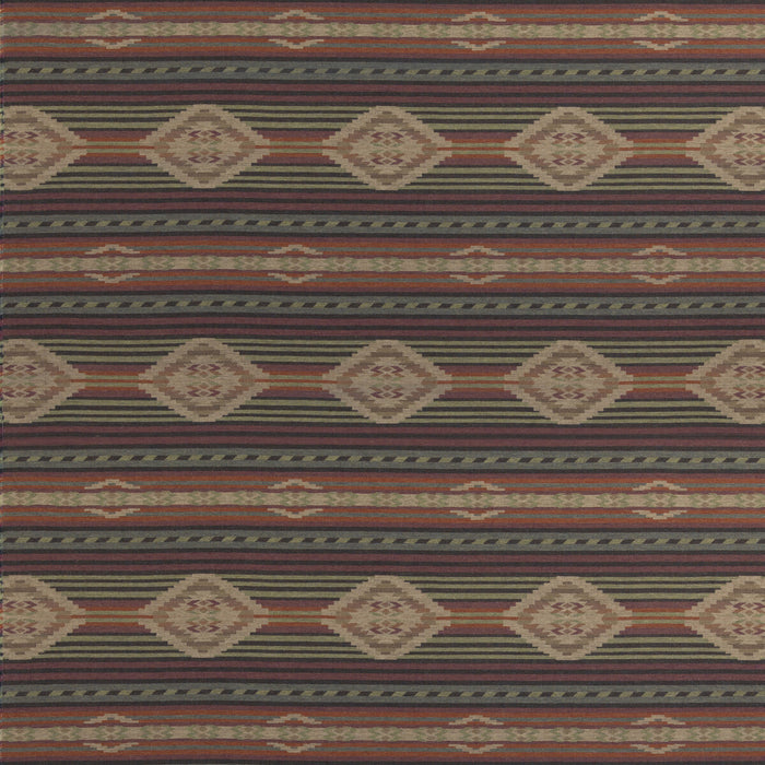 Mulberry Home Harlech Plum/Green Fabric FD840.H58.0
