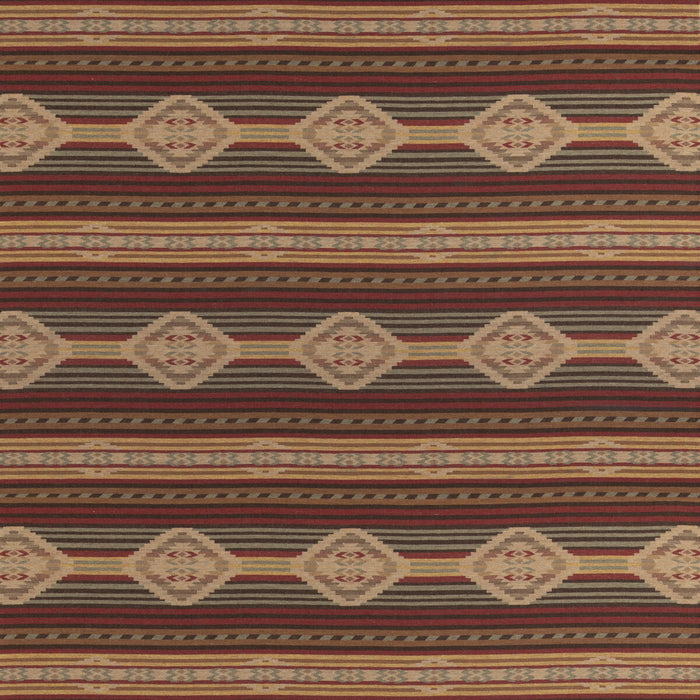 Mulberry Home Harlech Red/Lovat/Sand Fabric FD840.V169.0