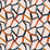 Mulberry Home Beltane Teal/Spice Fabric FD848.R50.0