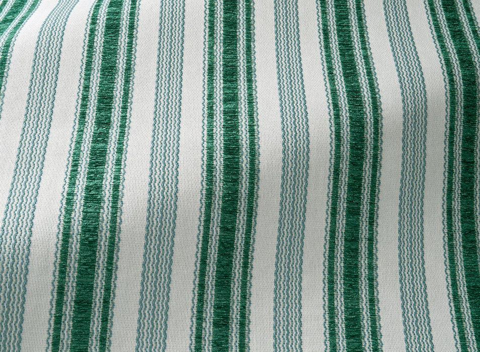 Le Manach Malmaison Rayure Outdoor Sapin Fabric L4012002