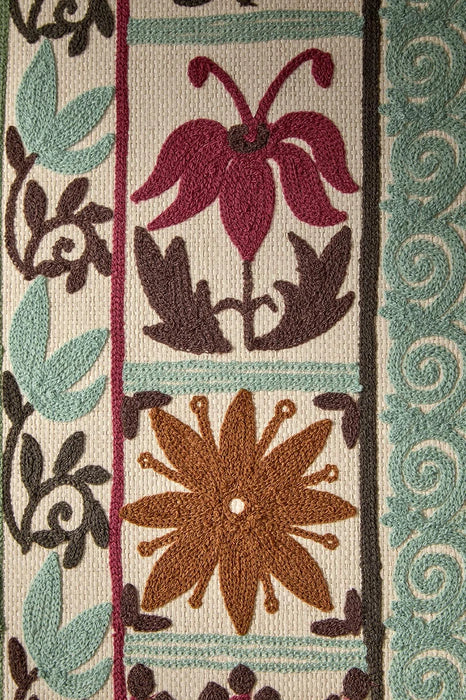 Pierre Frey Fleurs De Lumiere Lagon Wallpaper Sample FP212001
