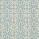 Schumacher Ferne Park Blue Fabric FERN001