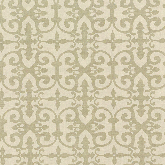 Schumacher Ferne Park Sage Fabric Sample FERN006