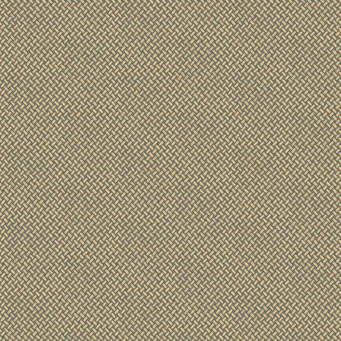 Mulberry Home Basketweave Teal Wallpaper Sample FG112.R11.0