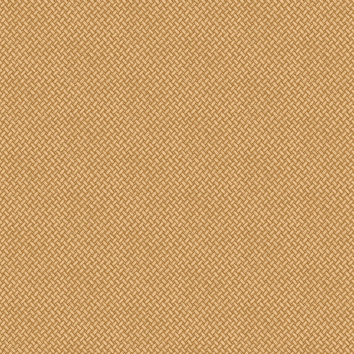Mulberry Home Basketweave Ochre Wallpaper Sample FG112.T128.0