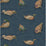 Mulberry Home Duck Pond Indigo Wallpaper Sample FG122.H10.0