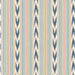 Mulberry Home Newport Stripe Blue/Red Wallpaper Sample FG127.G103.0