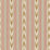 Mulberry Home Newport Stripe Old Red/Sand Wallpaper Sample FG127.V92.0