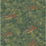 Mulberry Home Forest Ducks Emerald Wallpaper Sample FG128.S16.0